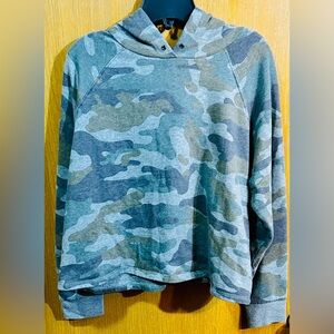 Torrid Camouflage Sweatshirt - Green and Gray